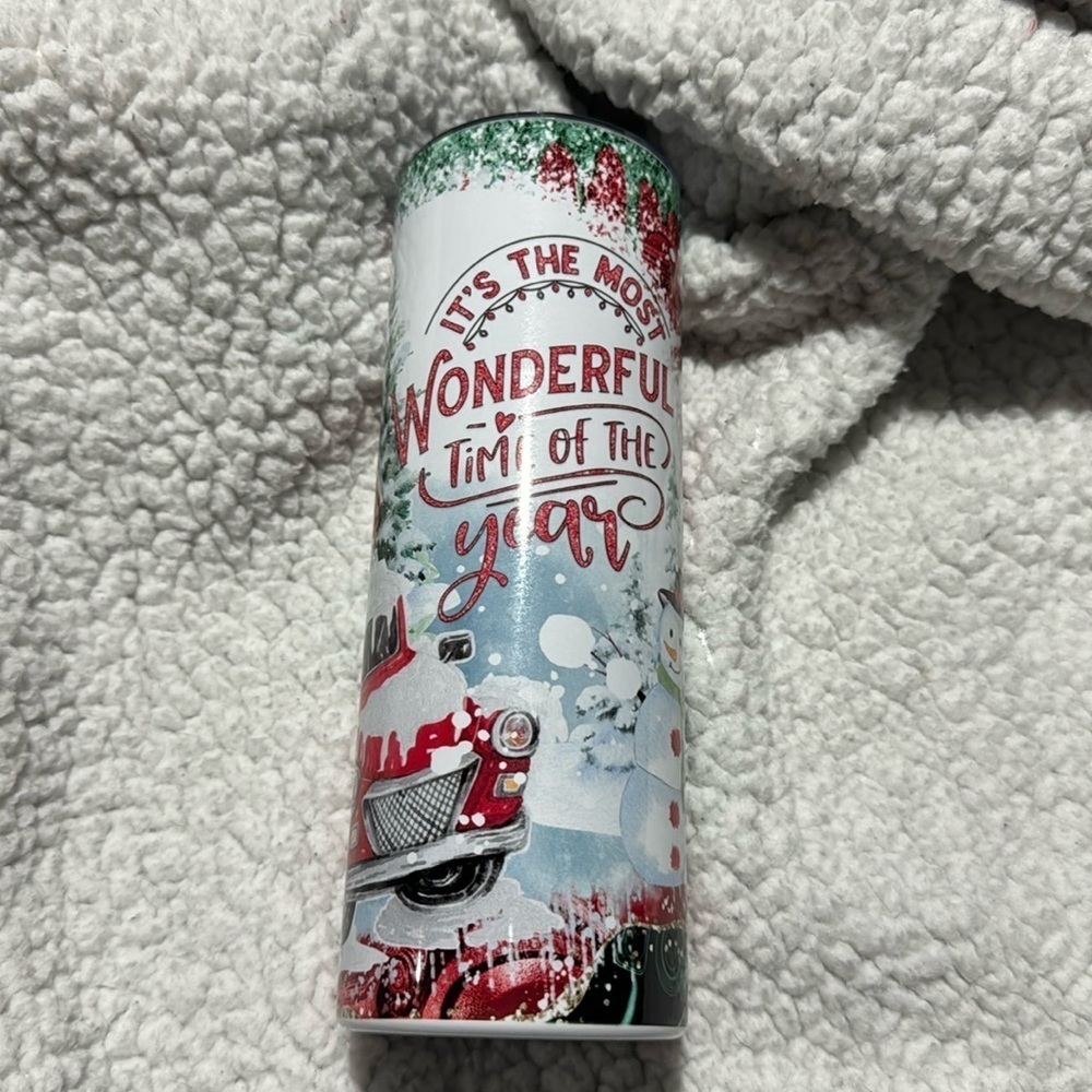 Wonderful Time Of The Year 20 OZ Skinny Tumbler